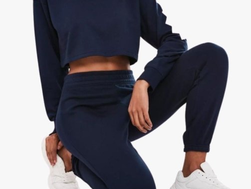 Cropped Sweatshirt and Jogger