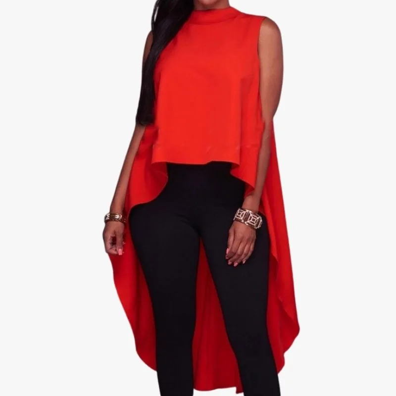 Asymmetrical Hem Dress Pdf Sewing Pattern