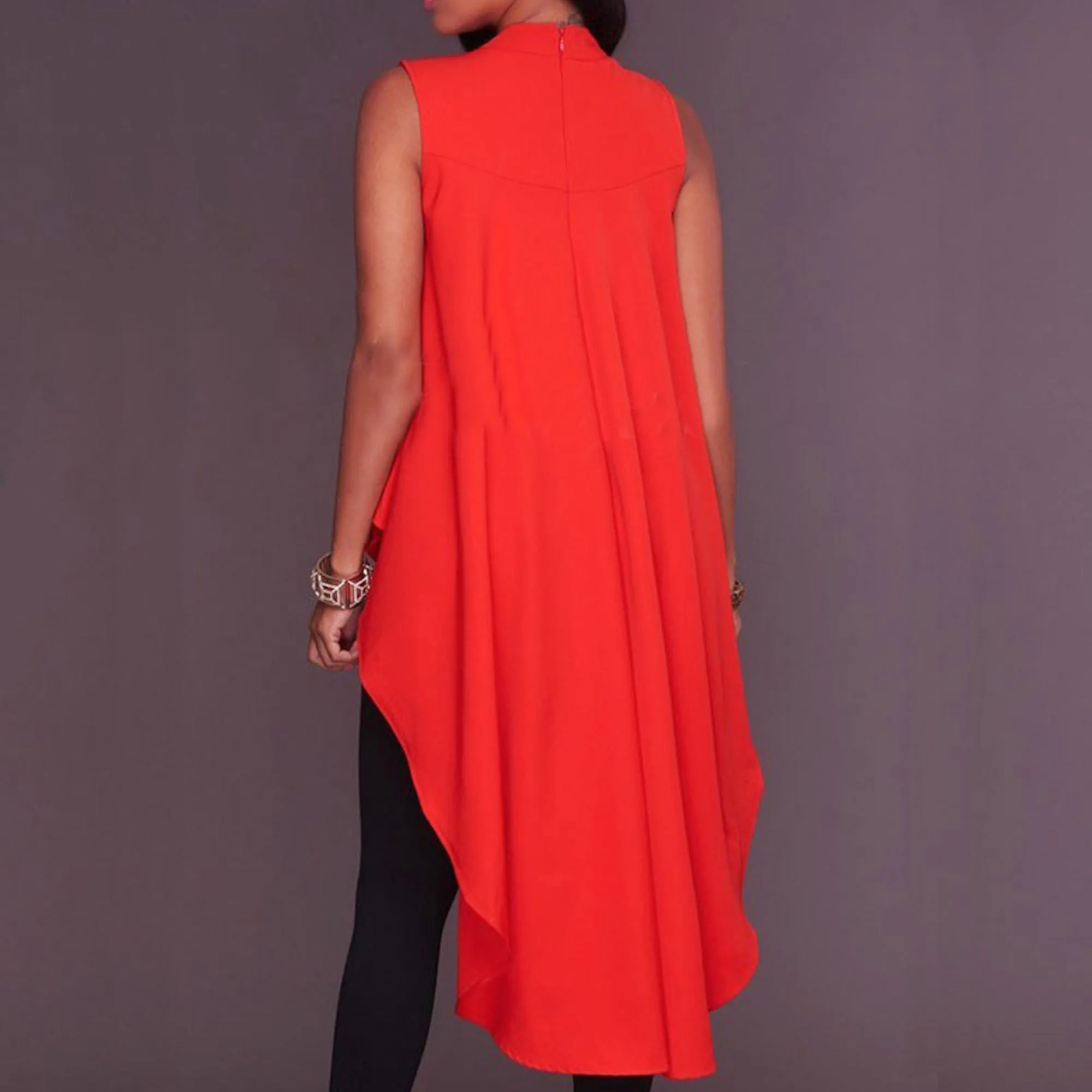 Asymmetrical Hem Dress Pdf Sewing Pattern - Image 2