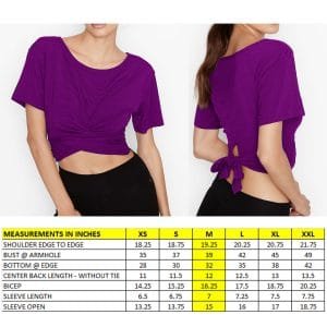 Twist Tie Crop Top PDF Sewing Pattern