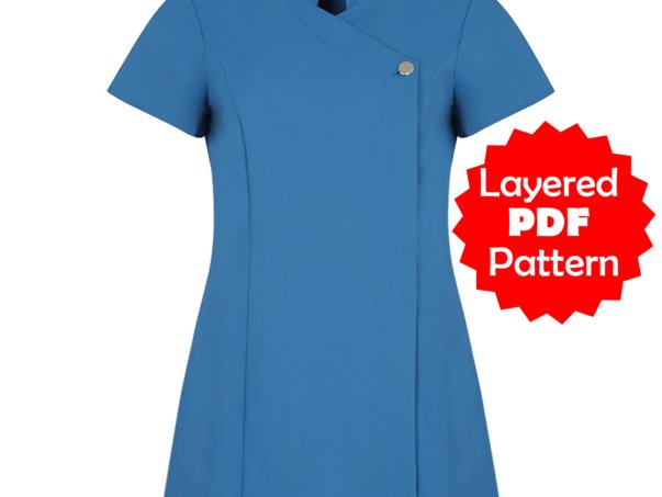 Crossover Tunic Pdf Sewing Pattern