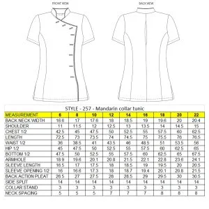 Mandarin Collar Tunic Sewing Pattern