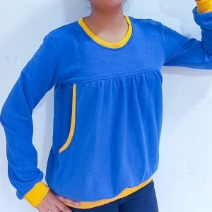 Sweatshirt Lounger Top PDF Sewing Pattern