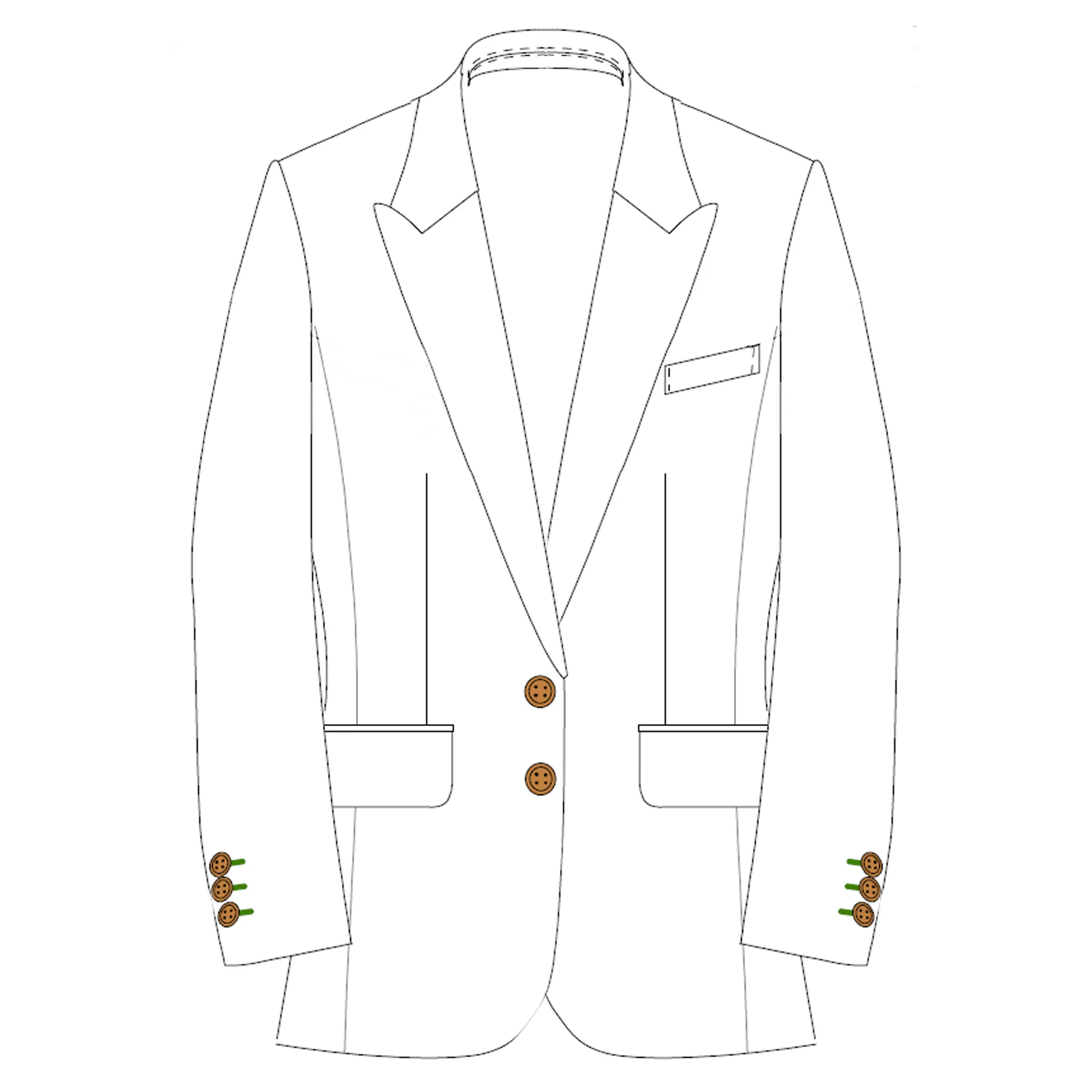 Classic Ladies Blazer PDF Sewing Pattern