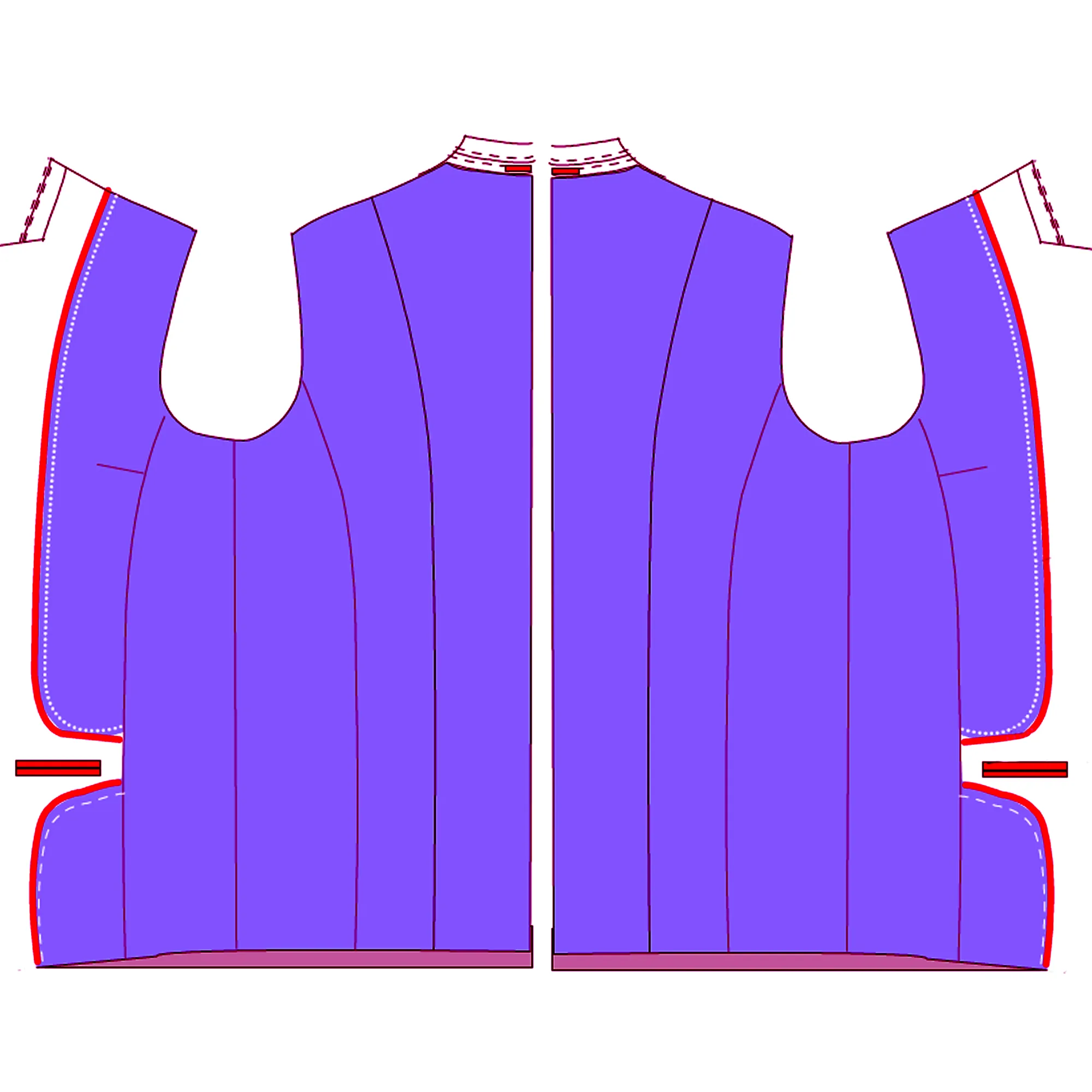 Classic Ladies Blazer PDF Sewing Pattern