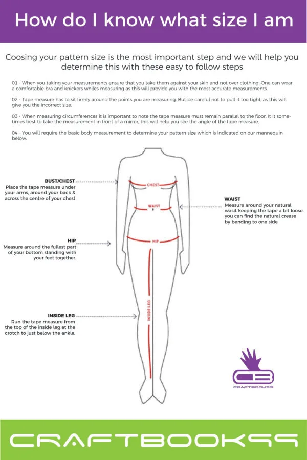 One Side Off Shoulder PDF Sewing Pattern - Image 6