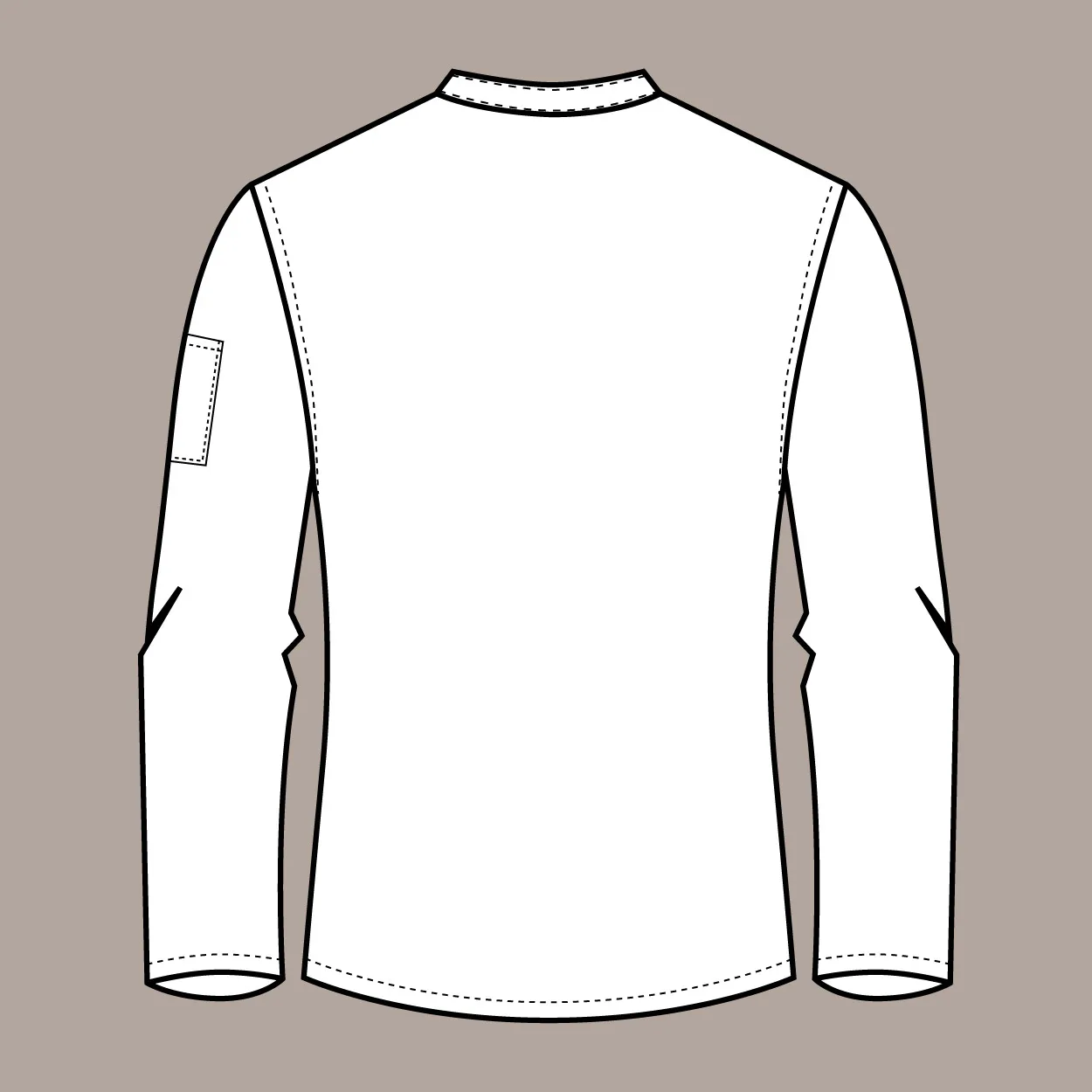Classic Chef Jacket PDF Sewing Pattern