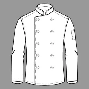 Mens Chef Jacket and Trouser Sewing Pattern