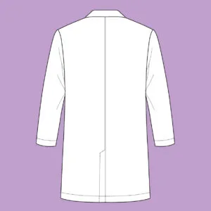Unisex Lab Coat PDF Sewing Pattern